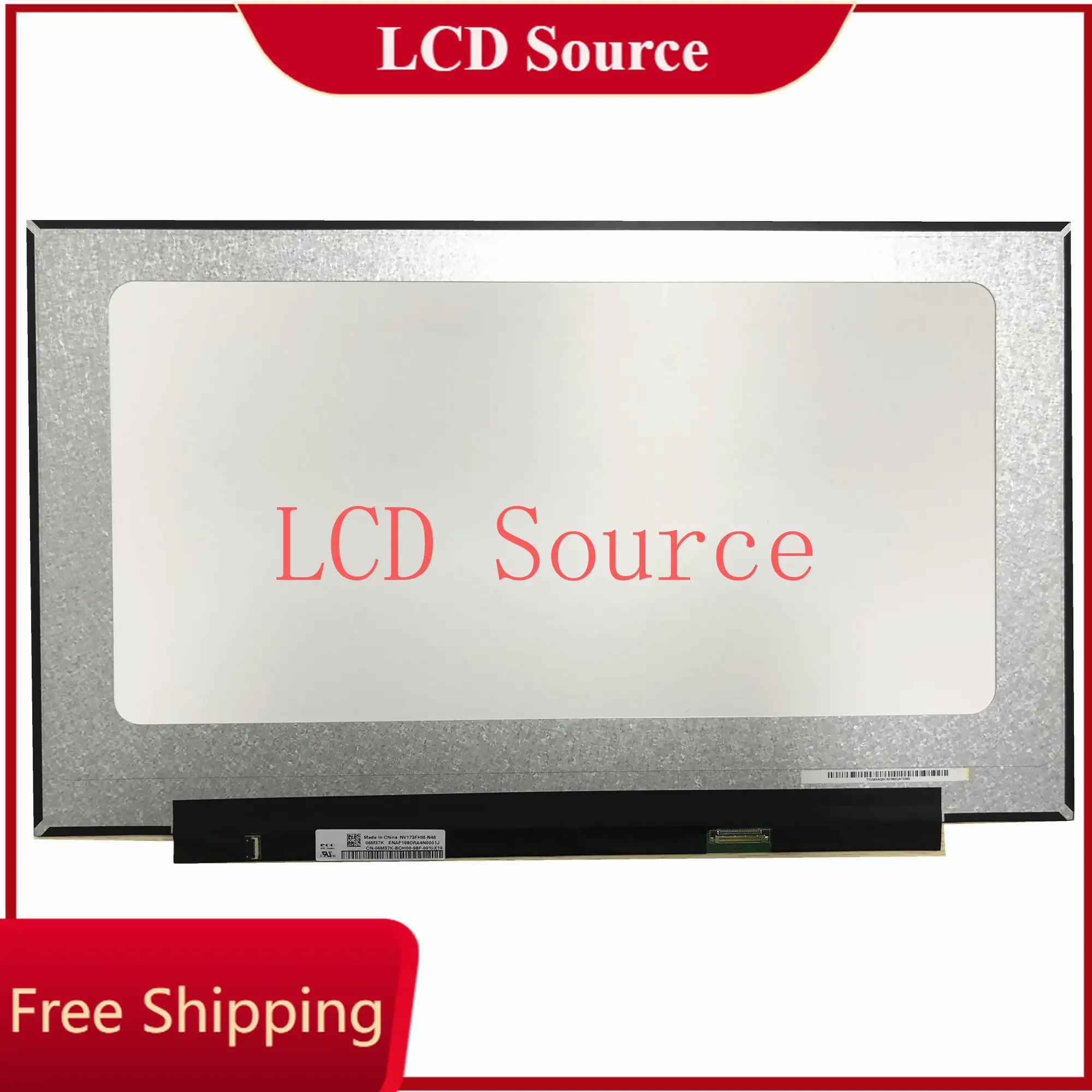 NV173FHM-N46 fit B173HAN04.2 NV173FHM-N32 NV173FHM-N4C IPS 30 Pins Display Panel EDP 17.3 LCD Screen