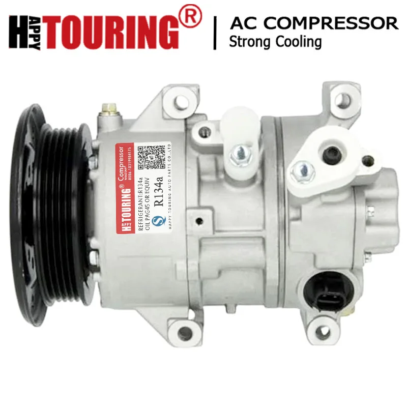 

Компрессор переменного тока 5SE12C для TOYOTA Wish AVENSIS 88310-05100 88310-05101 88310-05110 447220-9750 4472209750 447220-9752 447220-9243