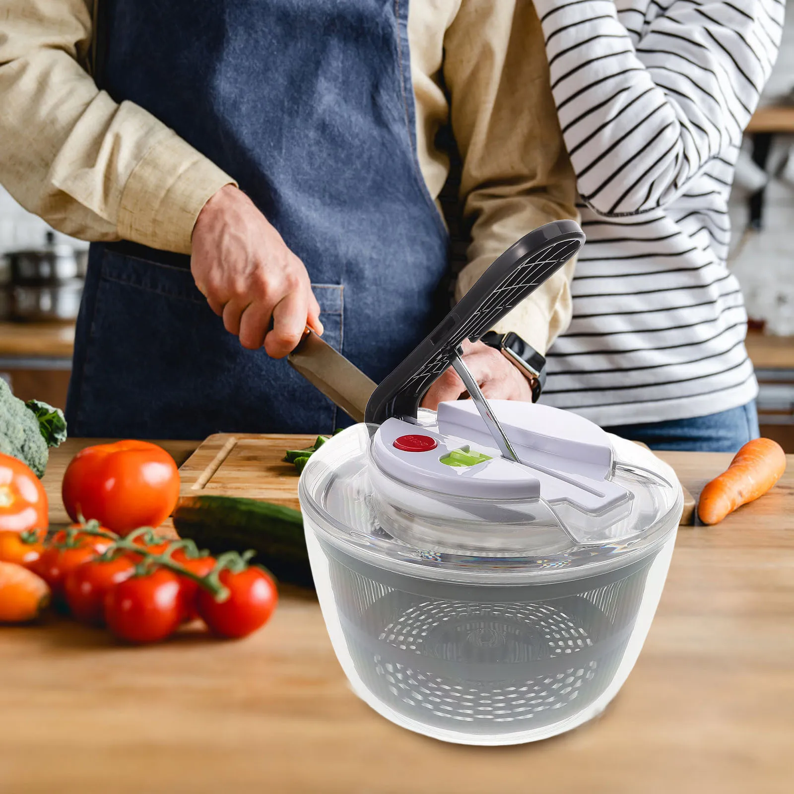 

Manual Dehydrator Drainer With Proper Capacity For Fruits Vegetables Salad Drying Kitchen Gadget Fruit Spinners Vegetable