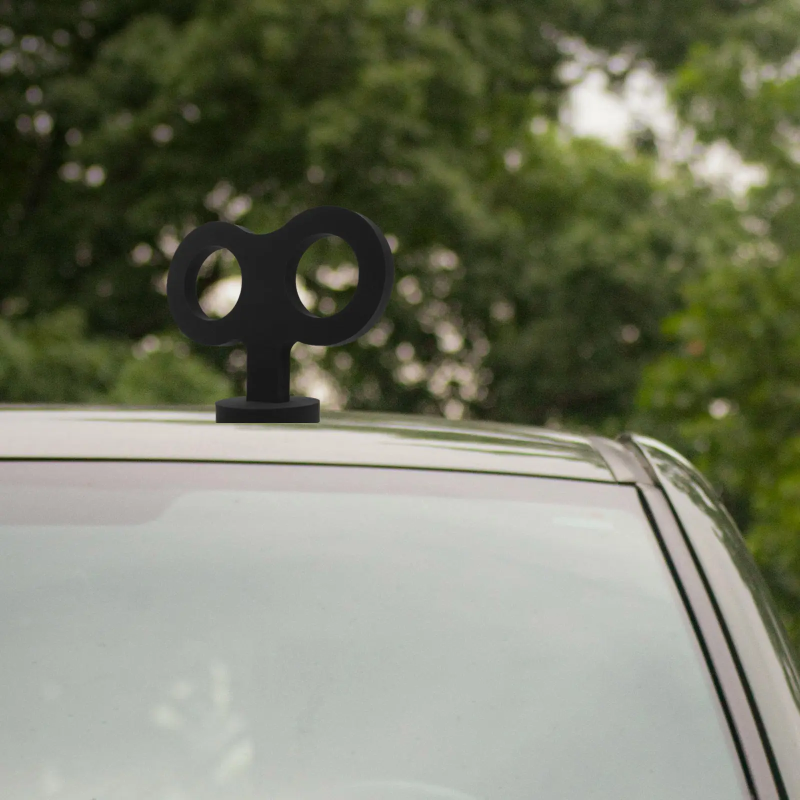 

Universal 3D Wind Up Key Car Roof Decoration DIY Exterior Automotive Accessory Unique Clockwork Vehicle Ornament Creative Body
