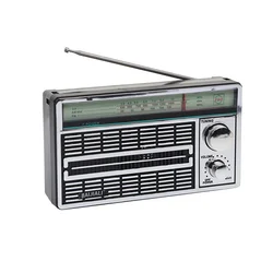 Portable AM FM Radio Shortwave Transistor Radio With Best Reception Battery Operated Retro Radio With Speaker For Elder Home