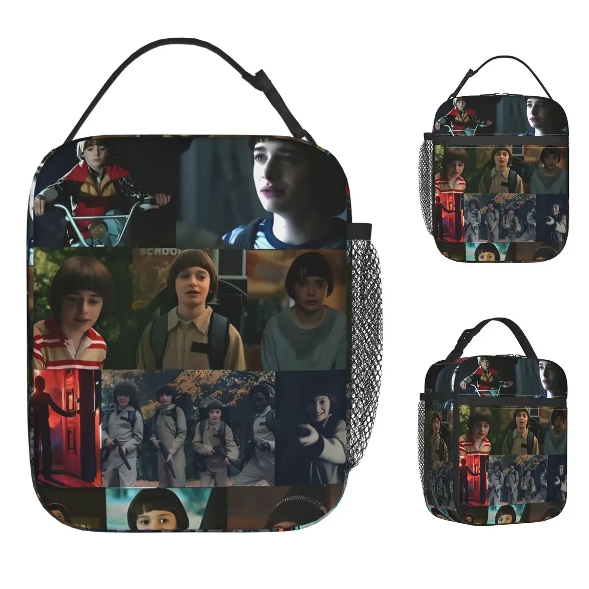 

Сумка для обеда Will Byers для девочек, графический дизайн, ланч-бокс, модная офисная сумка-холодильник, удобные водонепроницаемые термосумки для обеда