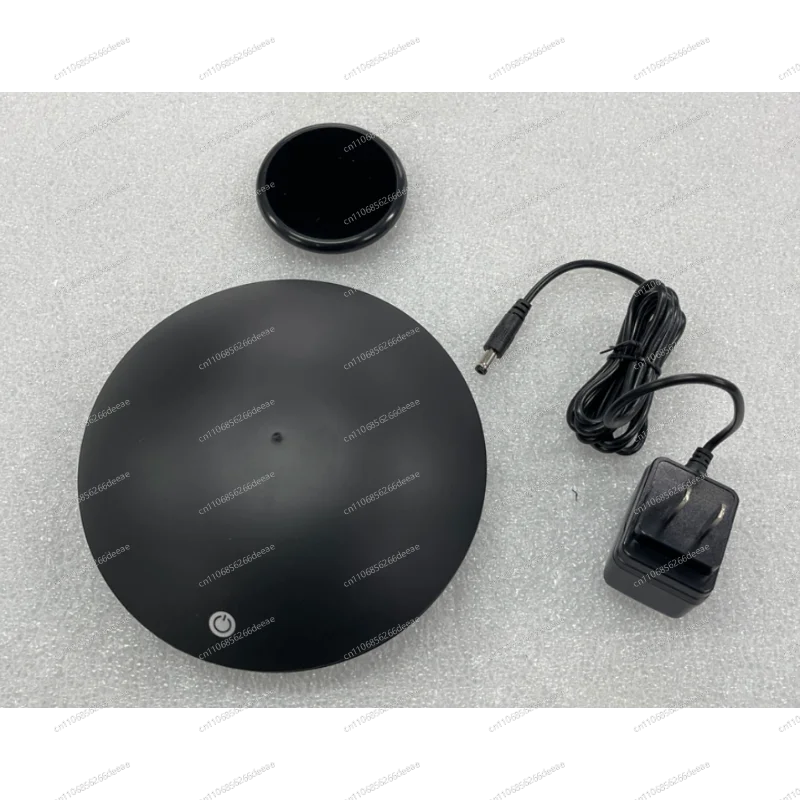 Magnetic levitation ornament rotating display stand tray model gift figure toy DIY accessories black technology base