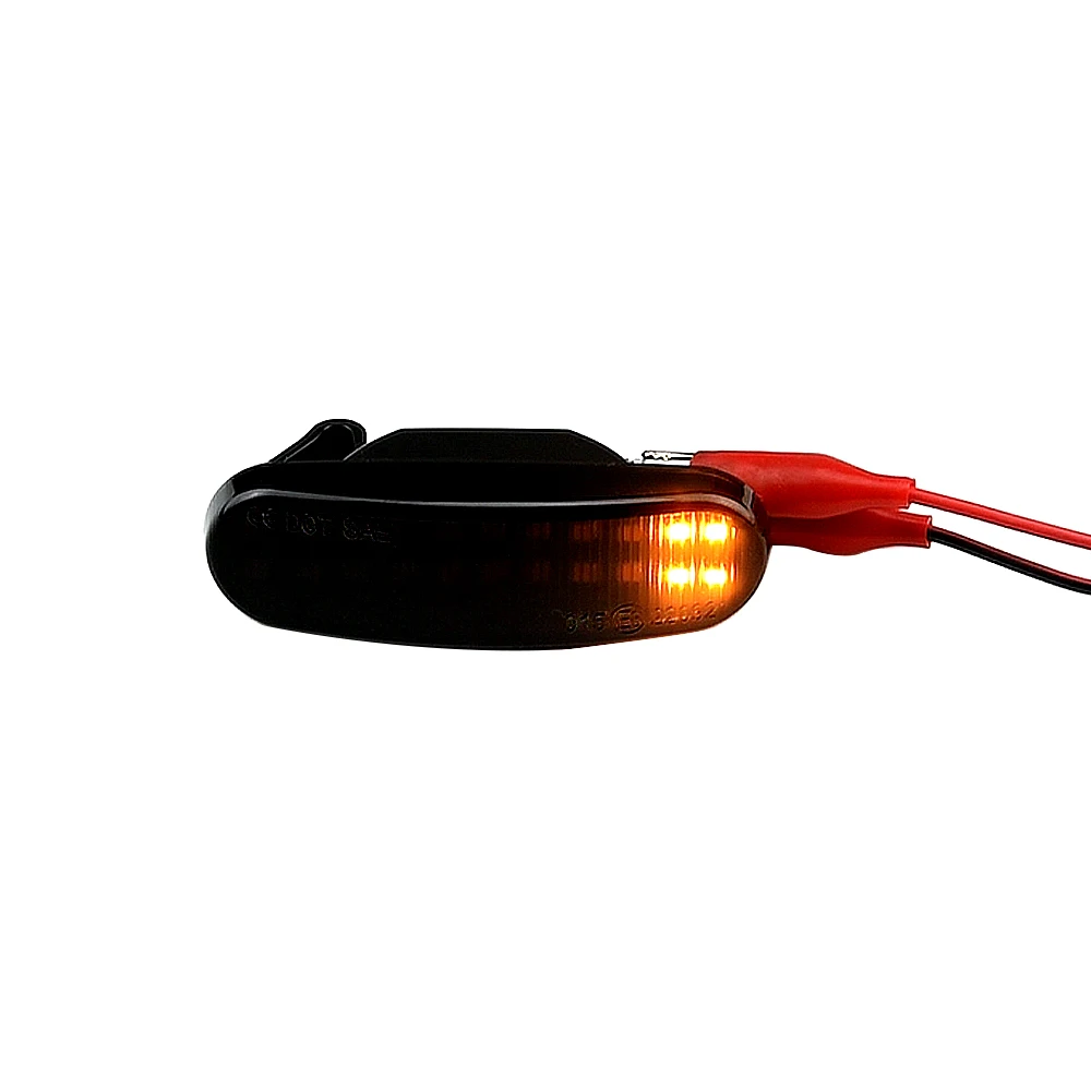 For Fiat Abarth Punto Grande Panda 199 Doblo Fiorino 3 Idea 350 Linea 323 110 Dynamic LED Side Marker Light Repeater Lamp 2Pcs .