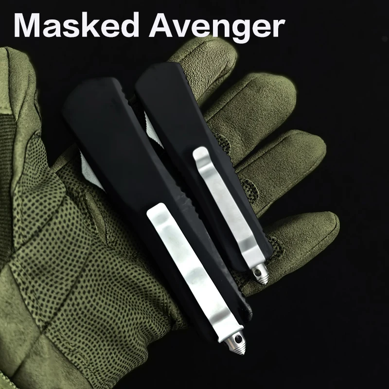 

MICRO Tech Troo Serie D2 Steel Zinc Aluminum Handle Comb EDC TOOL Folding practice gadget