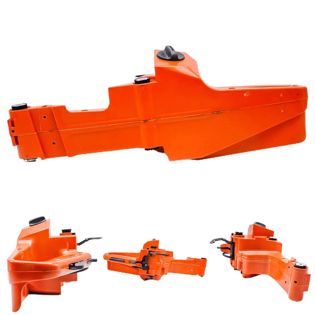 Garden Power Tools Spares Back Rear Handle Fuel Tank Assembly Red Reliable Replacements Brand New Chainsaw Parts High Quality