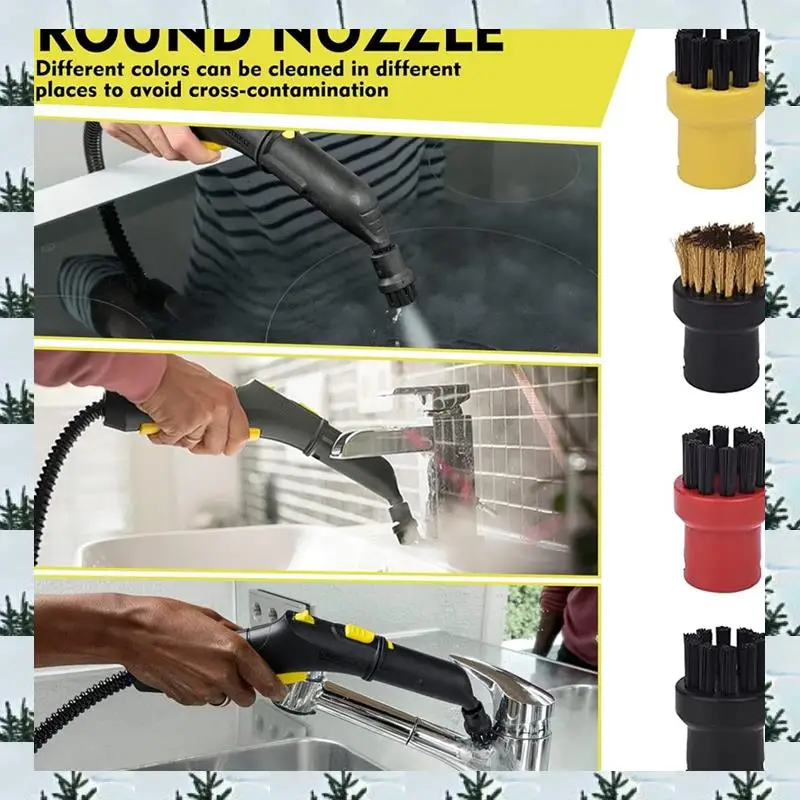 

Набор аксессуаров для пароочистителя ABLG для пароочистителя Karcher Easyfix SC 2, SC 3, SC 4, SC 5, насадка для щетки для швабры