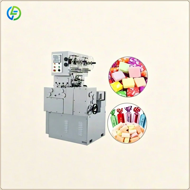 Industrial Candy Cut Forming and Twist Packing Machine 2 In1 Candy Forming and  Wrapping Equipment FL Customized