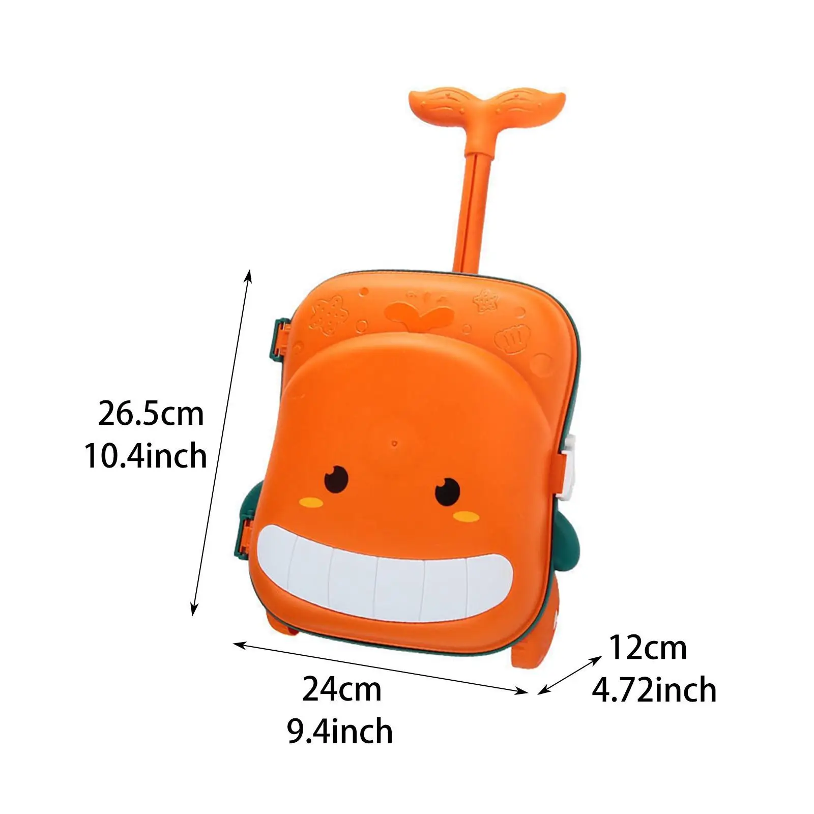 Set di giocattoli da spiaggia per bambini Giocattolo da esterno Viaggio Spiaggia Kid Tirare il giocattolo Strumento di scavo di sabbia Clessidra Pala Secchio Kit Trolley per bagagli