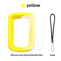Silicone Protective Cover for IGPSPORT BSC200 BSC300 Black Case of GPS Bike Bicycle Computer Protection with Screen Film