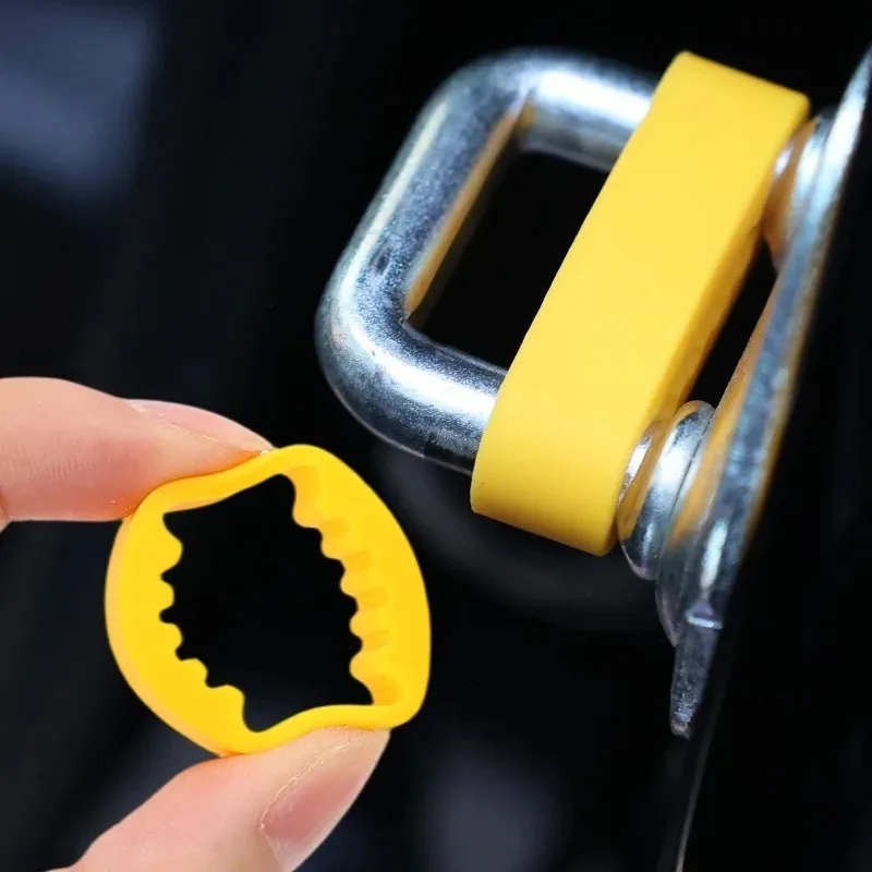 Car Door Shock Absorber Pads Silicone Elastic Damper Cushion Car Door Shock Absorber Cushion for Vehicles RV Truck Automotive