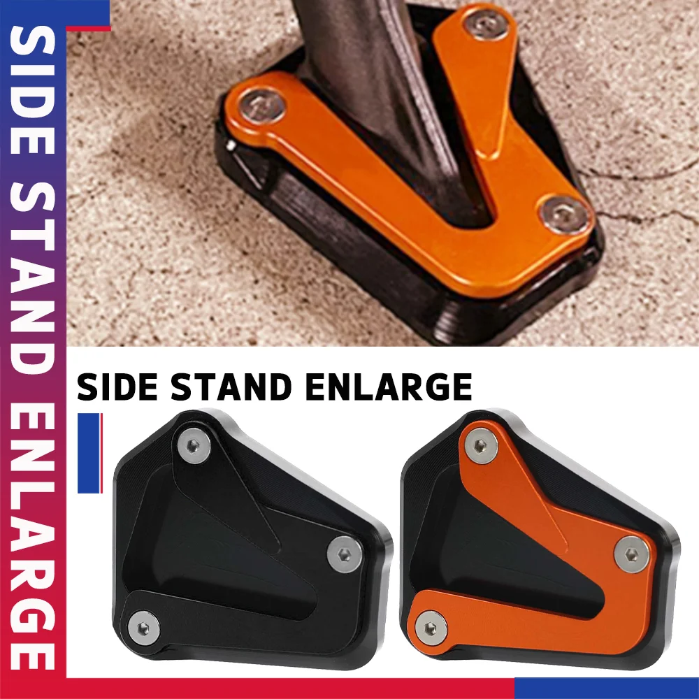 

2023 Motorcycle Side Stand Enlarger Kickstand Enlarge Plate Pad For KTM 790 890 Duke 790Duke Duke890 2020 2021 2022 Accessories