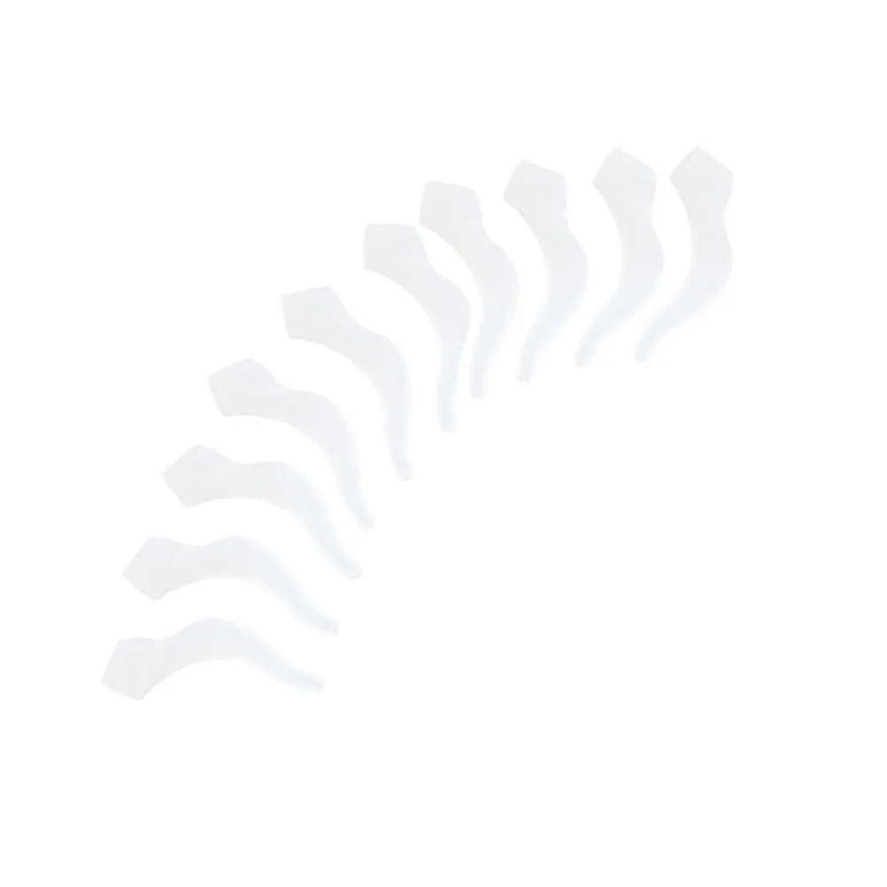 

5Pairs Eyeglass Anti Slippage Silicone Ear Grip Hook Lock Holders L Size White Prevent Glasses Losing Sports Gym Beach Pool