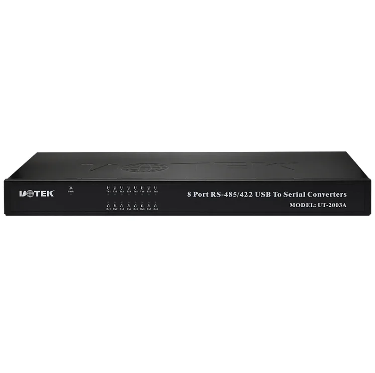 Yutai UT-2003A USB To 8-port RS485 Converter Rack Mounted Photoelectric Isolation 422 Serial Converter