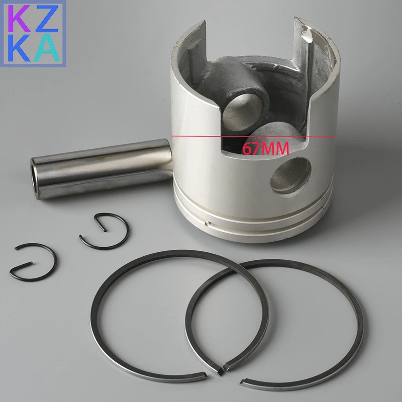 

6G0-11631 664-11631 Piston Kit (Std) 6G0-11610 67MM For Yamaha Outboard 2 Stroke 20HP 25HP 6G0-11631-00 6G0-11631-00-95 664-1163