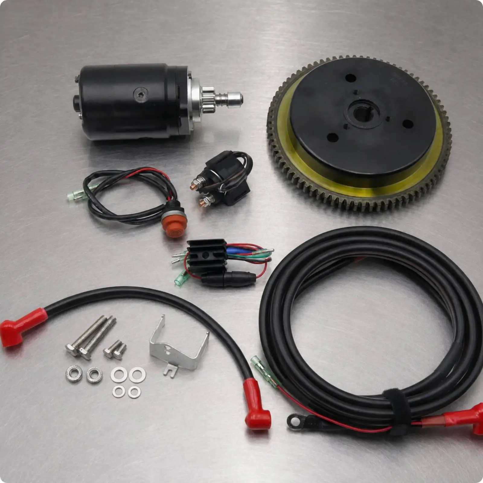 Koetsu 3P0-06091-1 Electric-Start Conversion Kit Heavy-Gauge Marine Engine