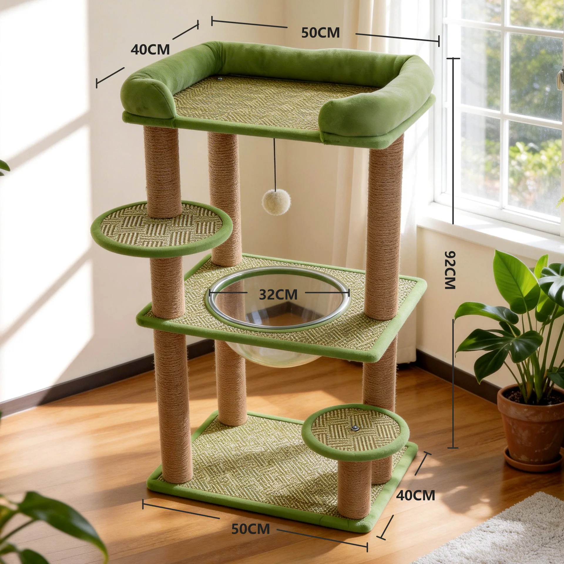 Accessories Castle Cat Tower Indoor Tree Post Modern Wooden Cat Tower Climbing Stairs Things  Home Decor ﻿