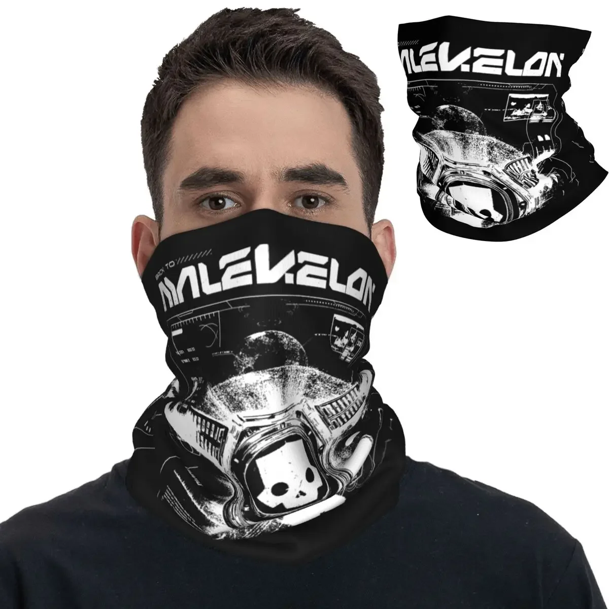 Helldivers 2 Back To Malevelon Creek Fan Art Bandana Neck Gaiter Printed Balaclavas Magic Scarf Warm Cycling Hiking Unisex Adult