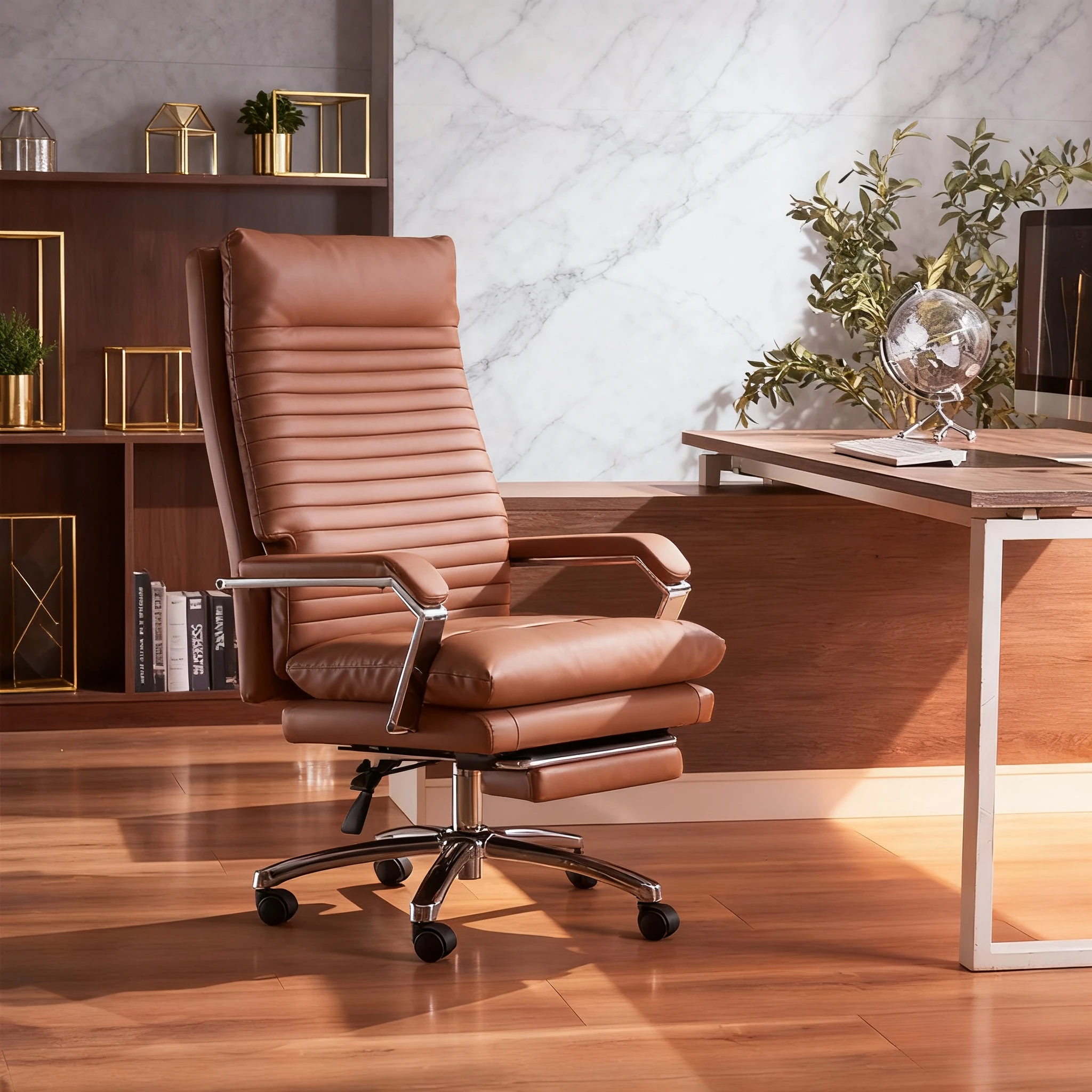 

Современное кресло, эргономичное вращающееся дизайнерское офисное кресло, роскошная подставка для ног на колесах, удобная мебель для руководителей Silla Gamer