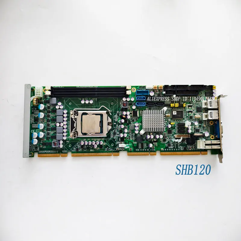 For SHB120 Rev.A3-RC Industrial Control Full-length Board Card LGA-1155 CPU Motherboard