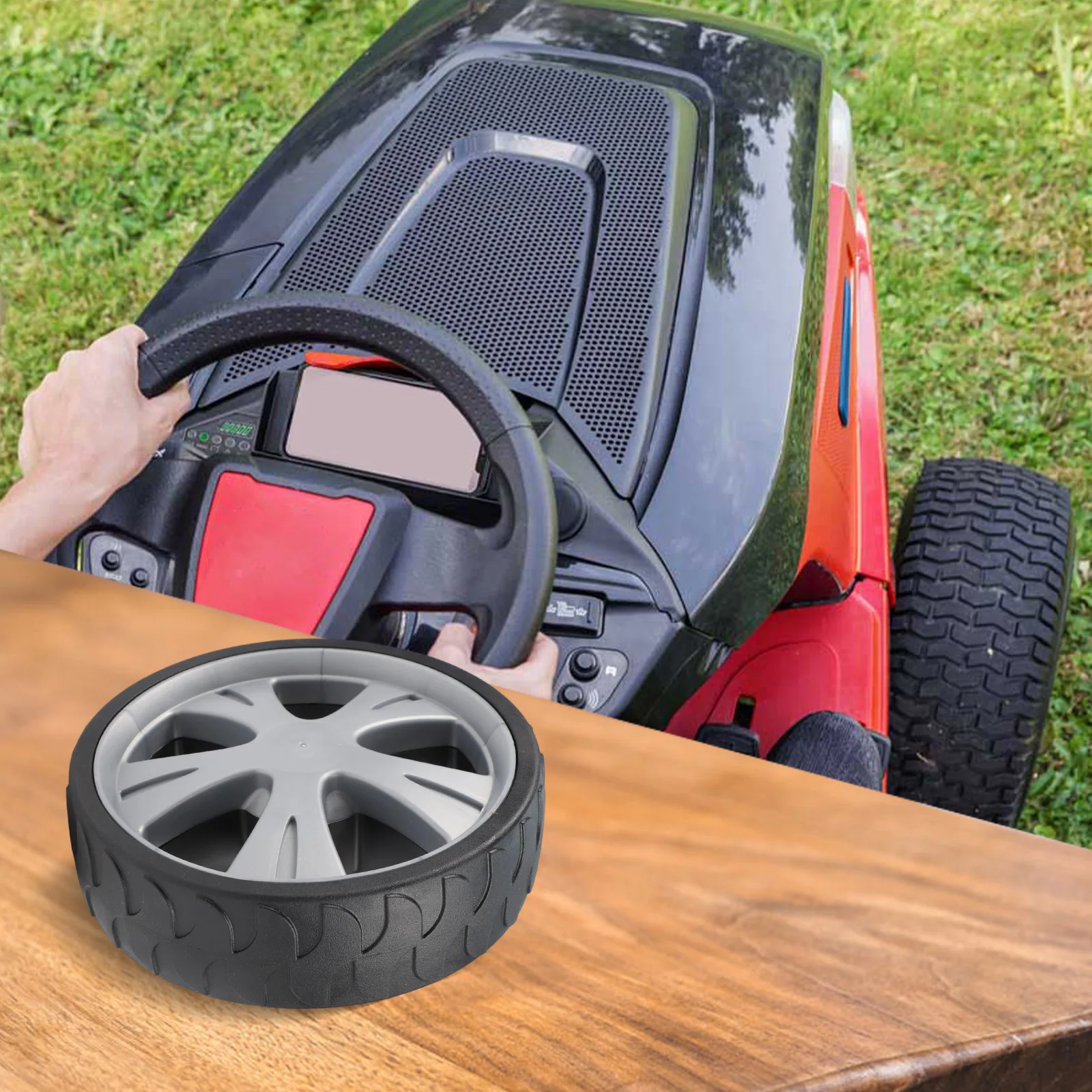 Heavy Duty Lawn Mower Wheel for AL KO 5 17 5 18 51 0 51 7 51 8 527 51 3 51 4 51 5 5200 Smooth Rolling Performance
