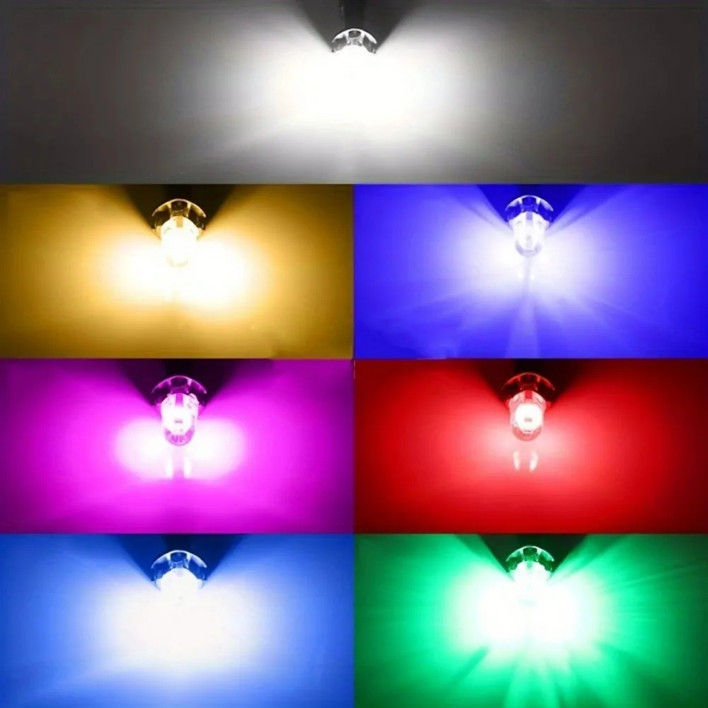 20 قطعة السوبر مشرق T10 194 168 W5W 2825 COB لوحة ترخيص LED مصابيح كهربائية داخلية 6000K 12V سيارة LED