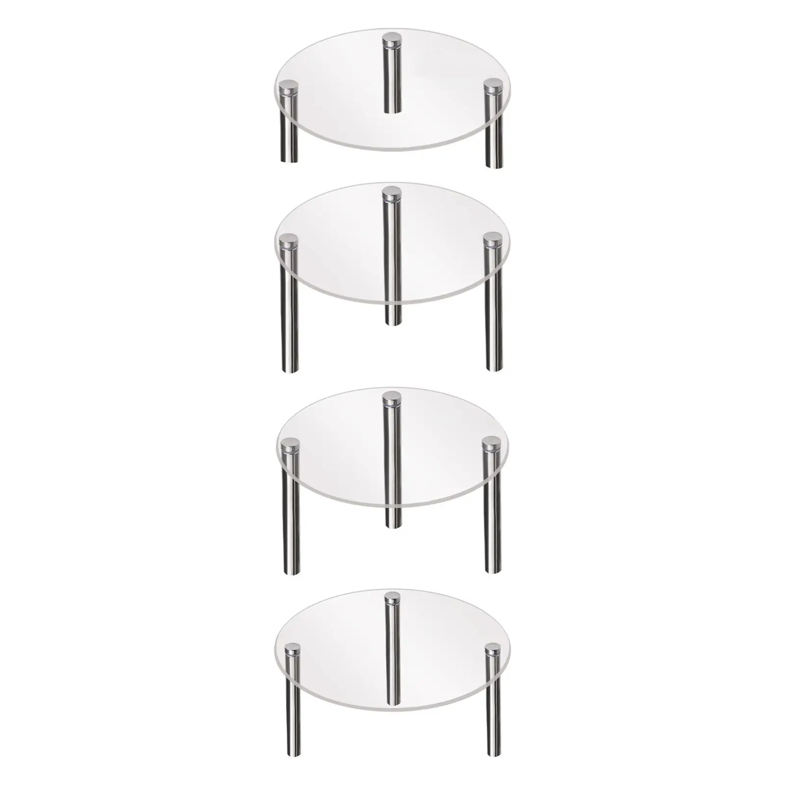 

Acrylic Cake Stand, Assembled Transparent Display Stand, Assembled Cupcake