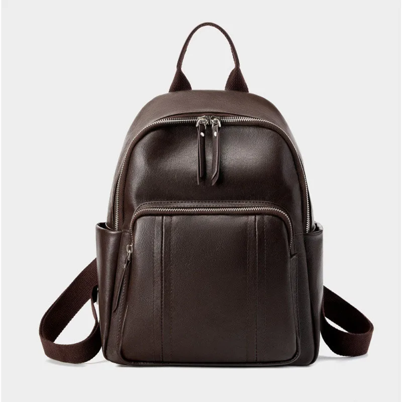XMESSUN New Soft Leather Backpacks For Women Fashion Europe and America Design High Quality Ladies Travel Shoulder Bag A644