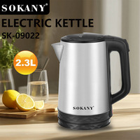 Electric Kettle 2.3l Home Apliance Electric Kettle Fast Electric Kettle 2.3l Large Capacity Stainless Steel Material