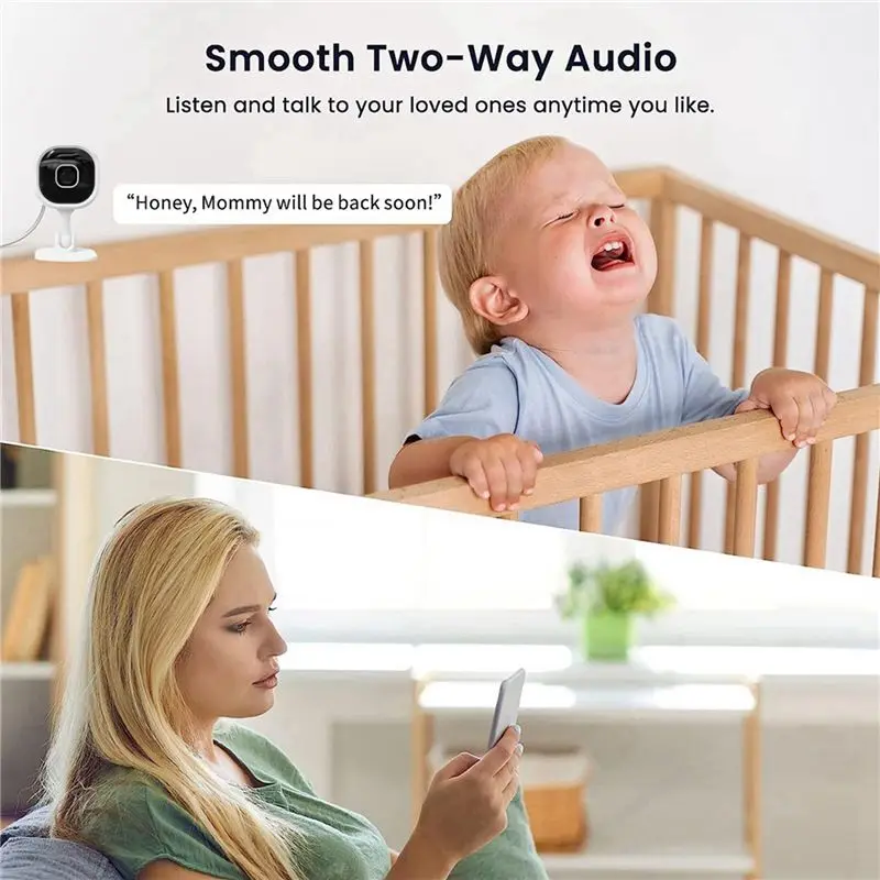 A69ewifi Camera 2K, Indoor Home Security Cameras For Baby/Older/Dog/Pet Camera With Phone App