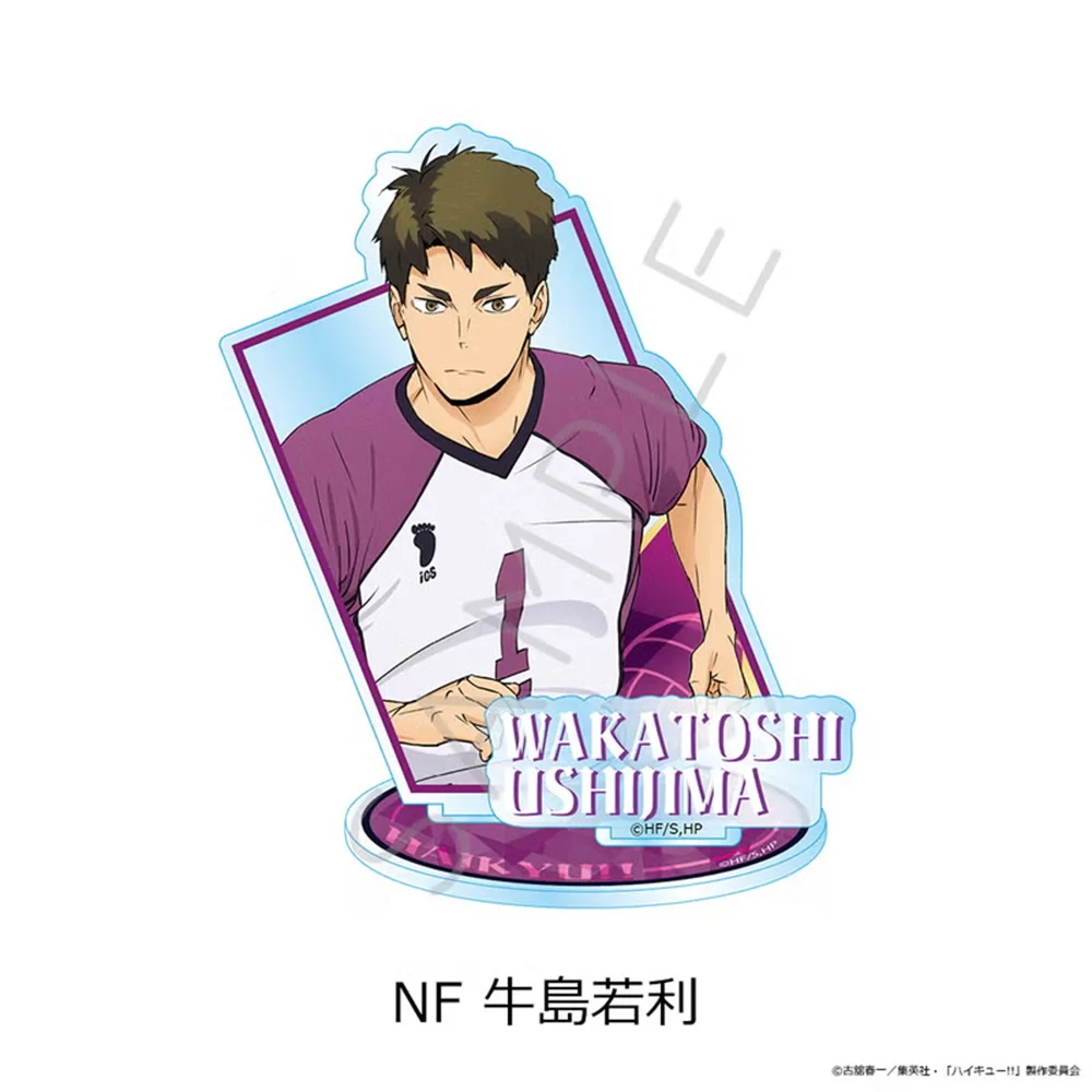 10cm Anime Volleyball! Figure Acrylic Keychain Model Cosplay Characters Ornament Accessories Christmas Collection Gifts 5