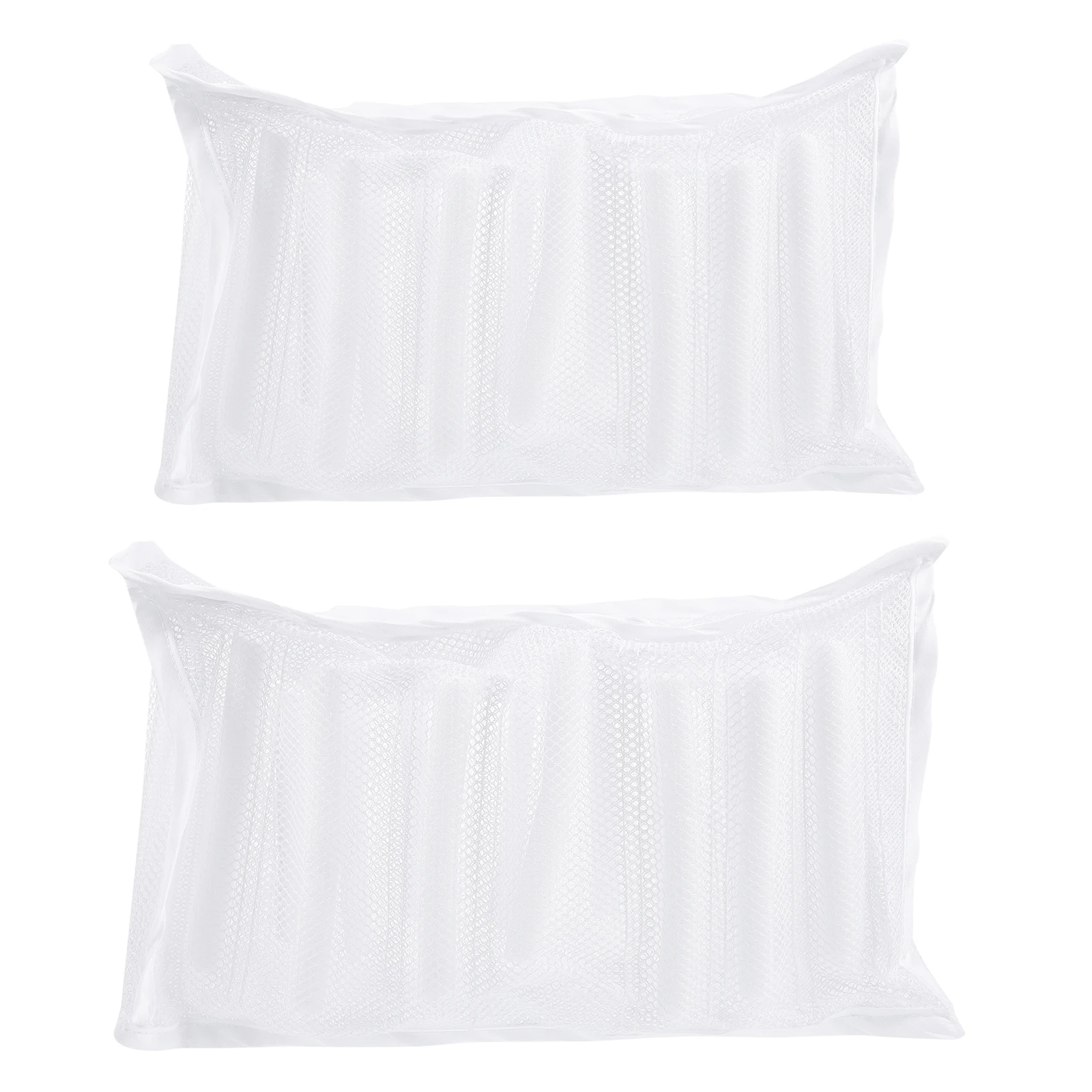 

2 Pcs Shoe Washing Bag Sneakers Mesh Laundry Breathable Reusable Protect Clothes Machine