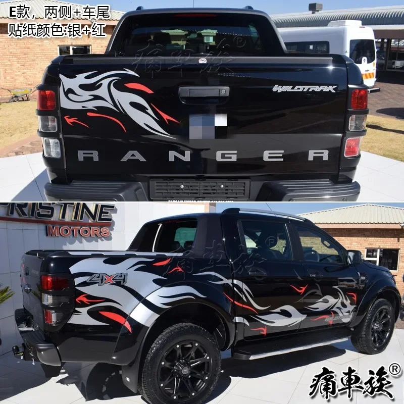 

Car Sticker FOR Ford Raptor F150 F350 Body Vinyl Decal Custom Decoration Modified Film Accessories