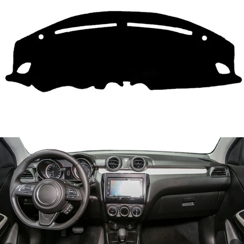 Imagen 2 del producto Para Suzuki Swift A2L 2017 2018 2019 2020 2021 2022 2023 accesorios de coche cubierta de tablero alfombrilla Anti-UV parasol alfombra
