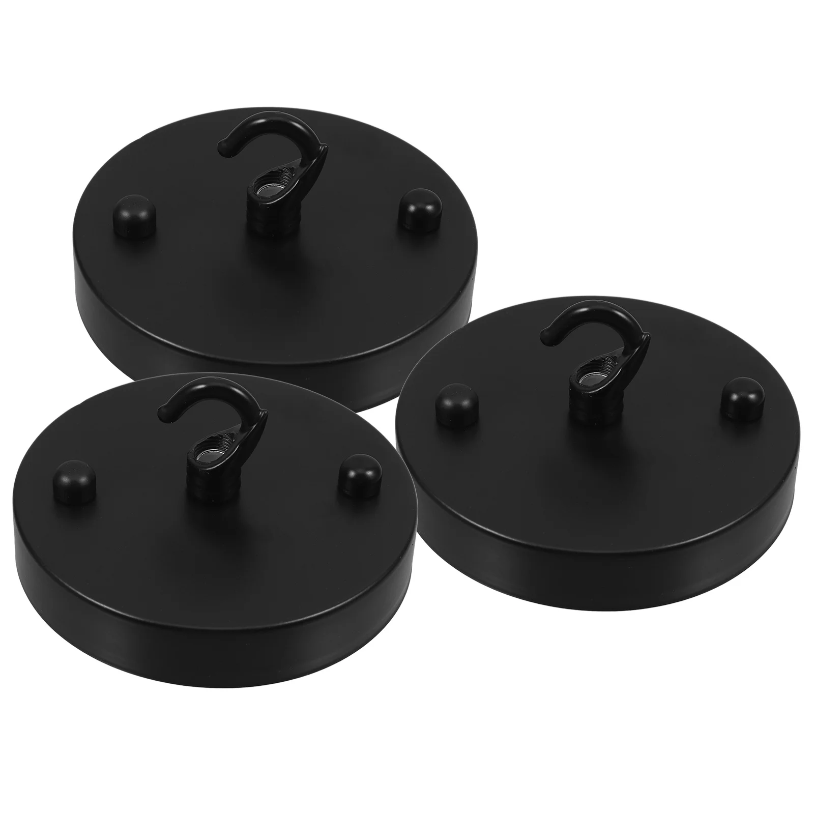 

3Pcs Iron Chandelier Ceiling Cover Plate Vintage Style Ceiling Hole Cover for Light Fixture Installation Chandelier Canopy