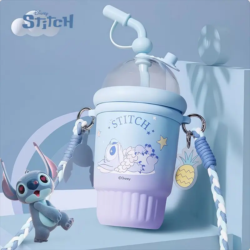 

Disney Mickey Lotso Alien Stitch Stainless Steel Thermal Coffee Cup, easy to carry when you go out, birthday gift