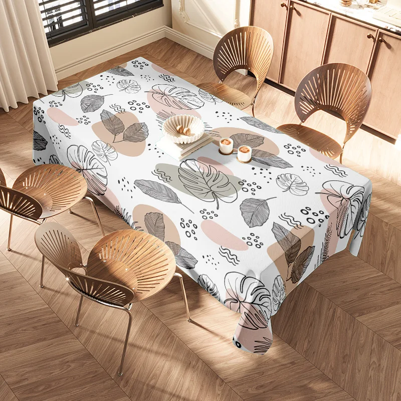 Modern minimalist style waterproof tablecloth Nordic style table cover table cloth fashionable home decoration