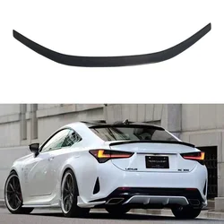 For Lexus 2015-2020 RC RC200T RC300 RC350 F-Sport Rear Case Cover Lee Case Cover Spoiler Carbon Fiber Tail Car Parts