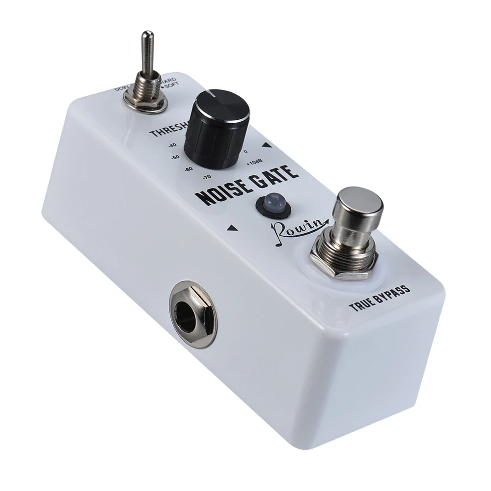 

Delay Pedal Rowin Noise Gate Noise Reduction Guitar Effect Pedal 2 Modes Aluminum Alloy Shell True Bypass loop pedal true bypass