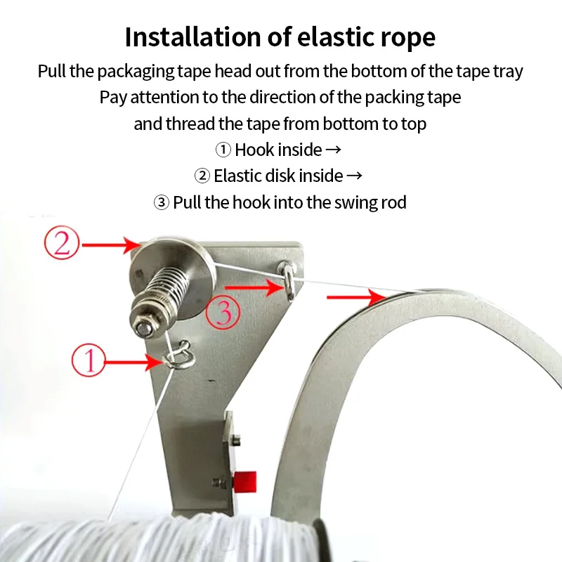 BORX Fully Automatic Elastic Rope Tying Machine 220v Cable Strapping Machine Packaging Equipment For Flower Bundle Vegetable