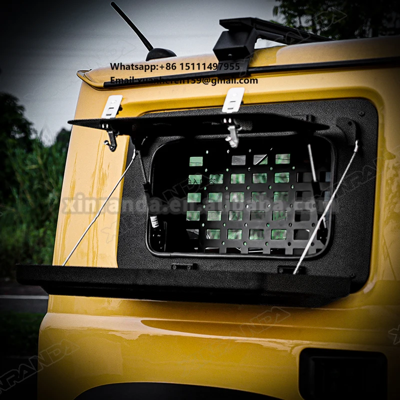 

JROAD Car Rear Side Window Storage Box Tactical Modular Storage Panel for Suzuki 3 Door Jimny JB64 JB74 2019+