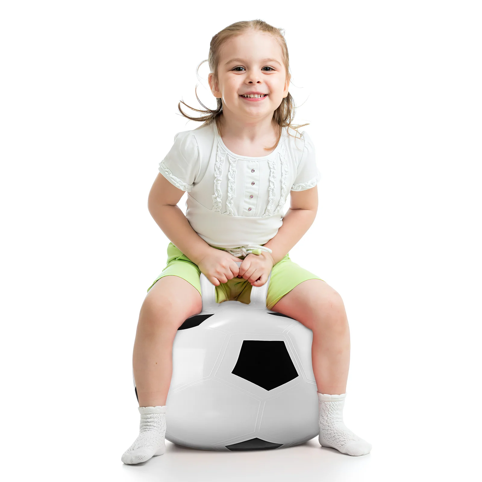 

Thicken Inflatable Ball Child Children’s Toys Bouncy Exercise For Kids Childrens Hopping