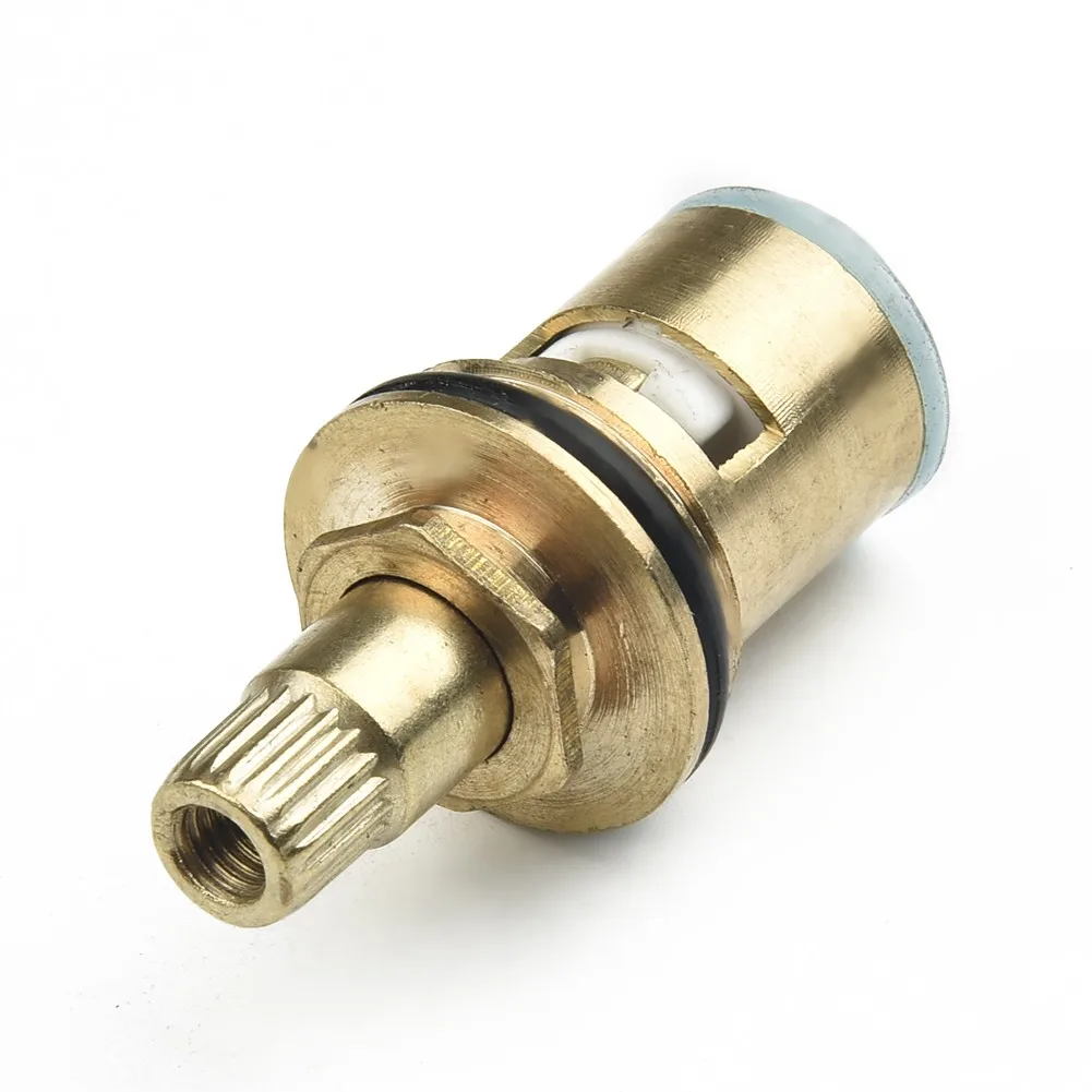 1pc G1/2'' Single Faucet Cartridge Replacement Tap Valves Brass Faucet Valve Cartridge For Bathroom Kitchen