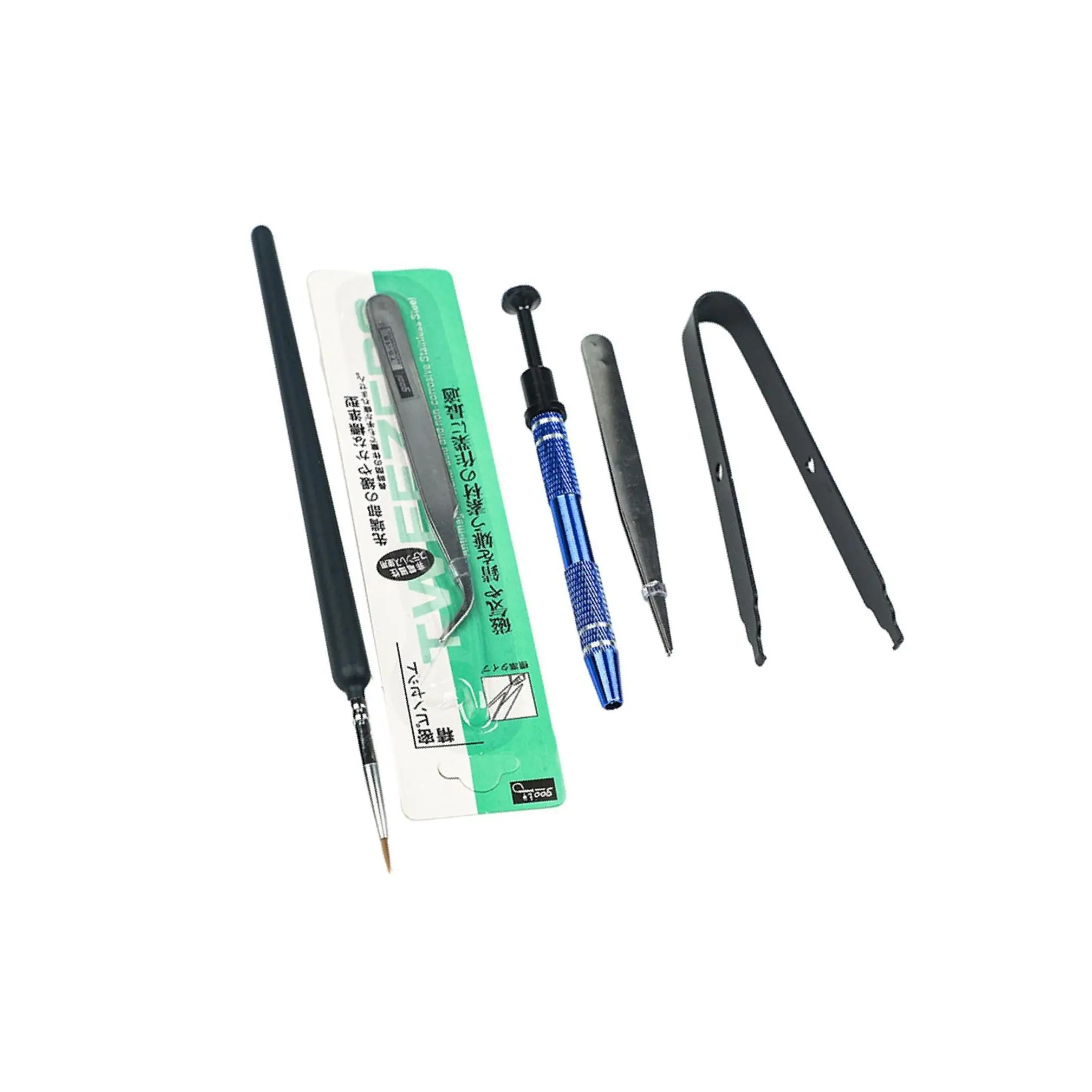 

5Pcs Mechanical Keyboard Switch Lube Brushes Tool Kit for Stabilizer black