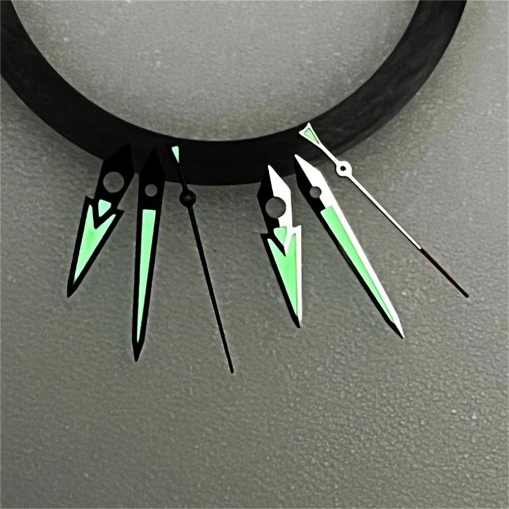 New Watch Hands Strong Green Luminous Pointers for NH35 NH36 4R35 4R36 Movement 9mm 12. 5mm 13mm NH35 Hands Accessories