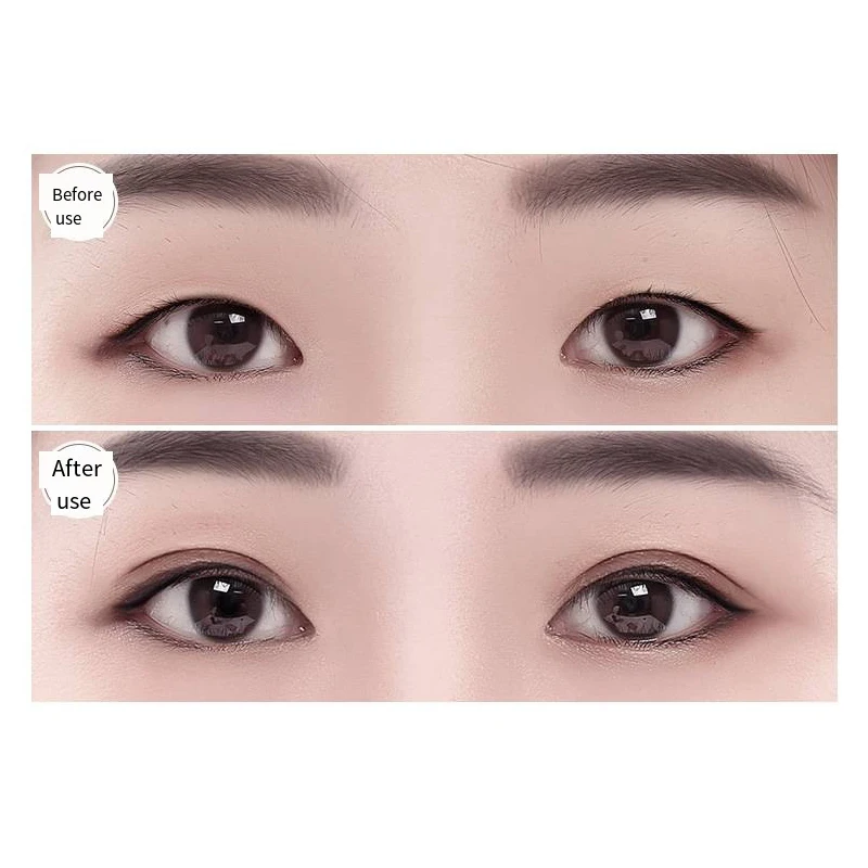 Big Eyes Instant Upper Eyelid Lift Strips Unsichtbare doppelt gefaltete Augenlidpaste Klarer Augenlid-Aufkleber Selbstklebend