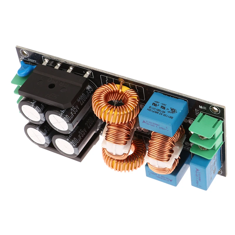 4A AC Power Filter EMI Electromagnetic Interference Filter EMC High Frequency Power Filtering For Audio Power Amplifier