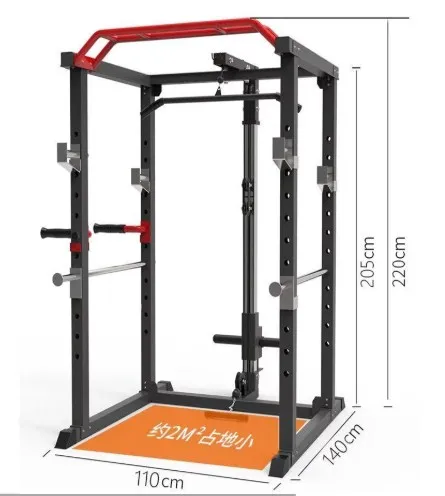 La mejor jaula eléctrica para gimnasio en casa, estante para sentadillas, estación de dominadas múltiple, a la venta 1
