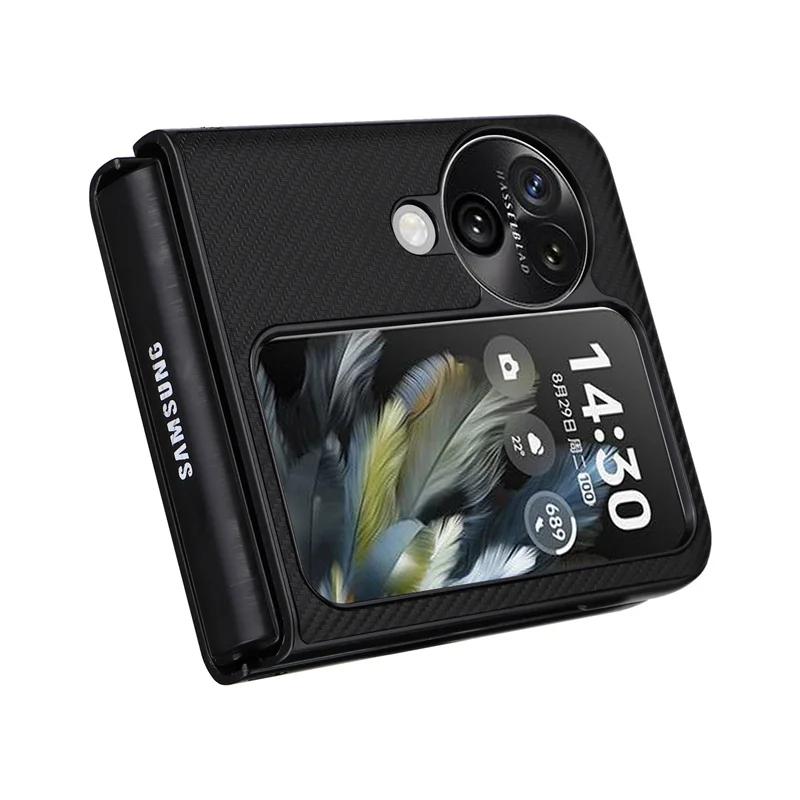 For OPPO Find N3 Flip Case Hard Shockproof Cover Phone Case For OPPO Find N3 Flip Case PU Leather Protective Coque image 6