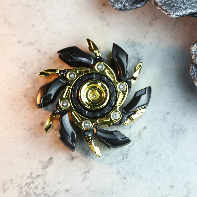 Mecha Transform EDC Fidget Spinner - Stress Relief Gyro Toy | ADHD & Anxiety Relief Tool | Adult Decompression Finger Spinner